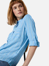 Tom Tailor ženska plava bluza dugih rukava