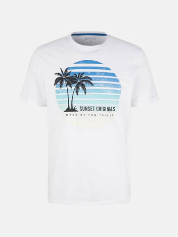 Majica s printom ljetne palme