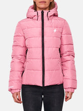 Superdry ženska ružičasta jakna s kapuljačom