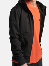 Superdry muška crna jakna s kapuljačom