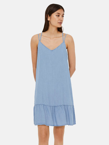 Vero Moda ženska plava haljina