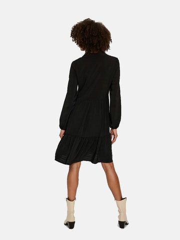Vero Moda ženska crna haljina
