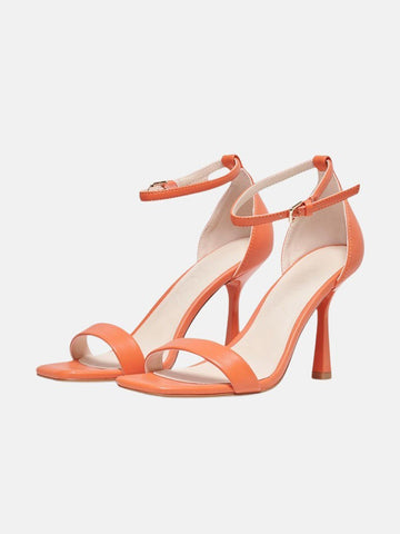 Only ženske narančaste sandale